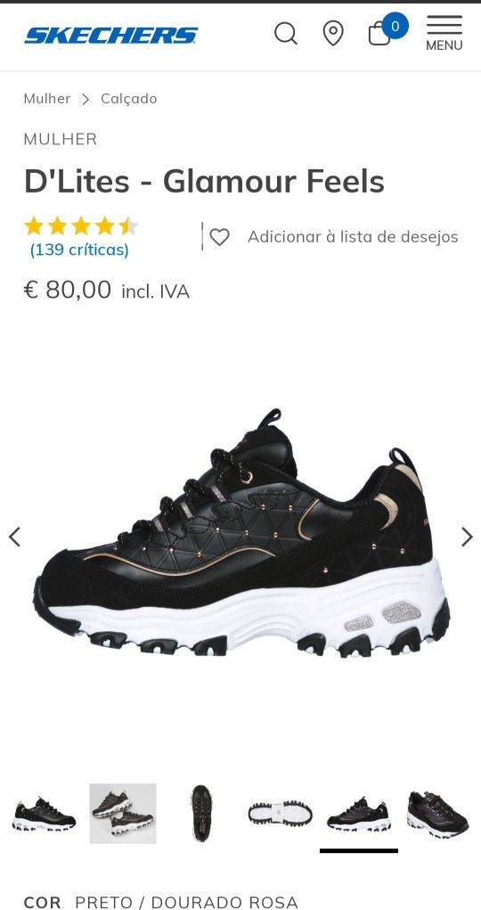 Sapatilhas skechers novas