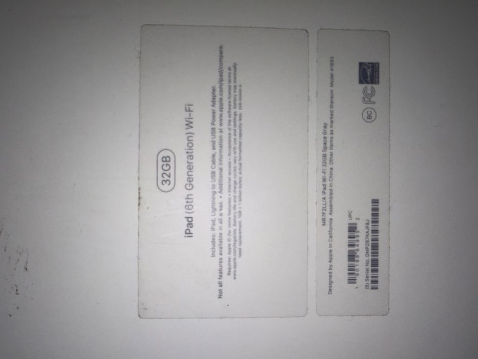 Ipad Wifi 6Gen з apple pencil