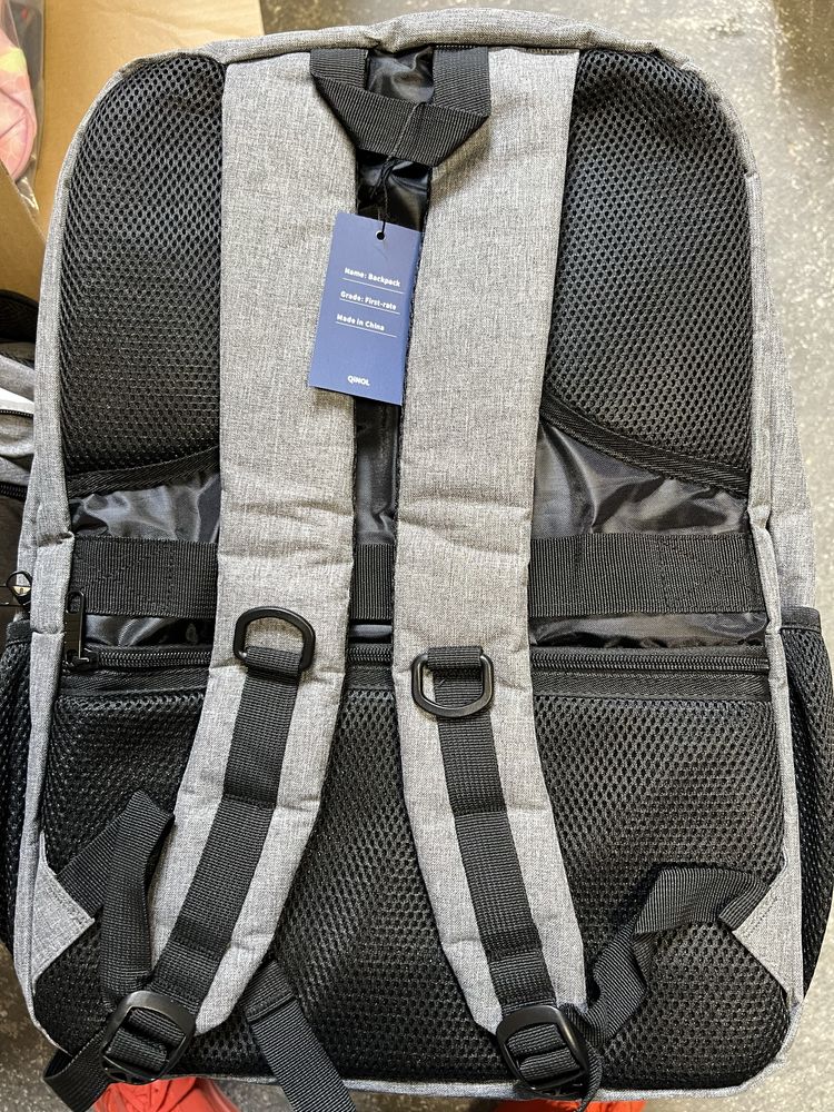 QINOL Podróżny plecak na laptopa antykradzieżowy