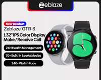 Часы Zeblaze GTR 3 smart watch BT вызов музыка трекер band смарт годин
