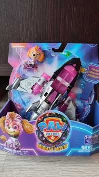 Psi patrol Skye pojazd figurka paw patrol Mighty Movie