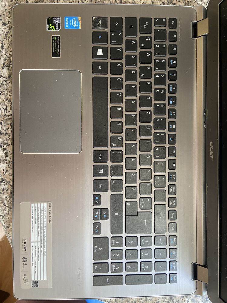 acer Aspire v5-573G-54218G1Tail подетально