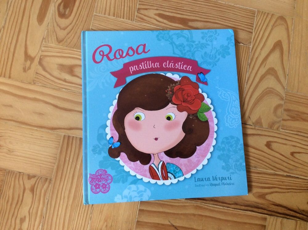 Livro Rosa - pastilha elastica