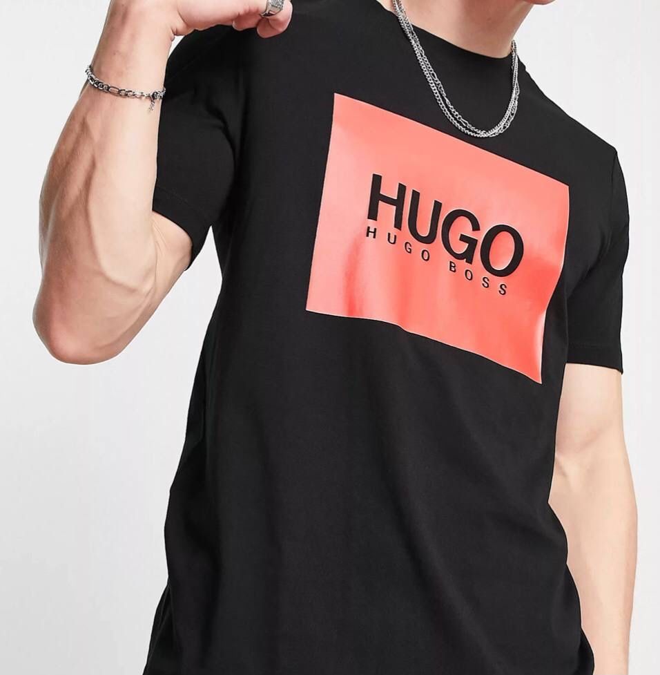 Мужские футболки Hugo Boss чёрные белые серые Хуго Босс