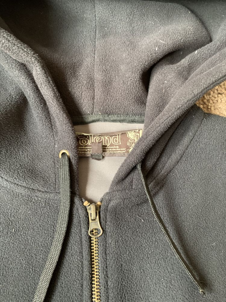 Куртка демисезонная мужская из плотного флиса Blend Collection, р48-50