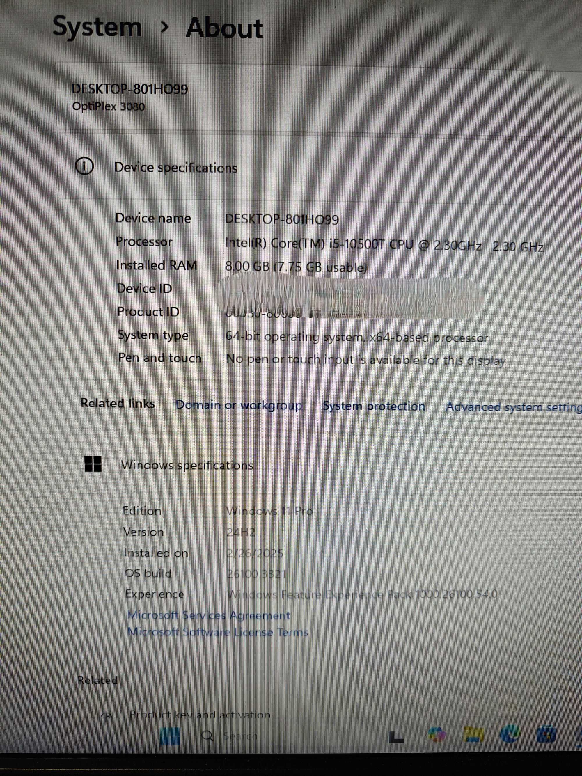 Dell OptiPlex 3080 - Micro