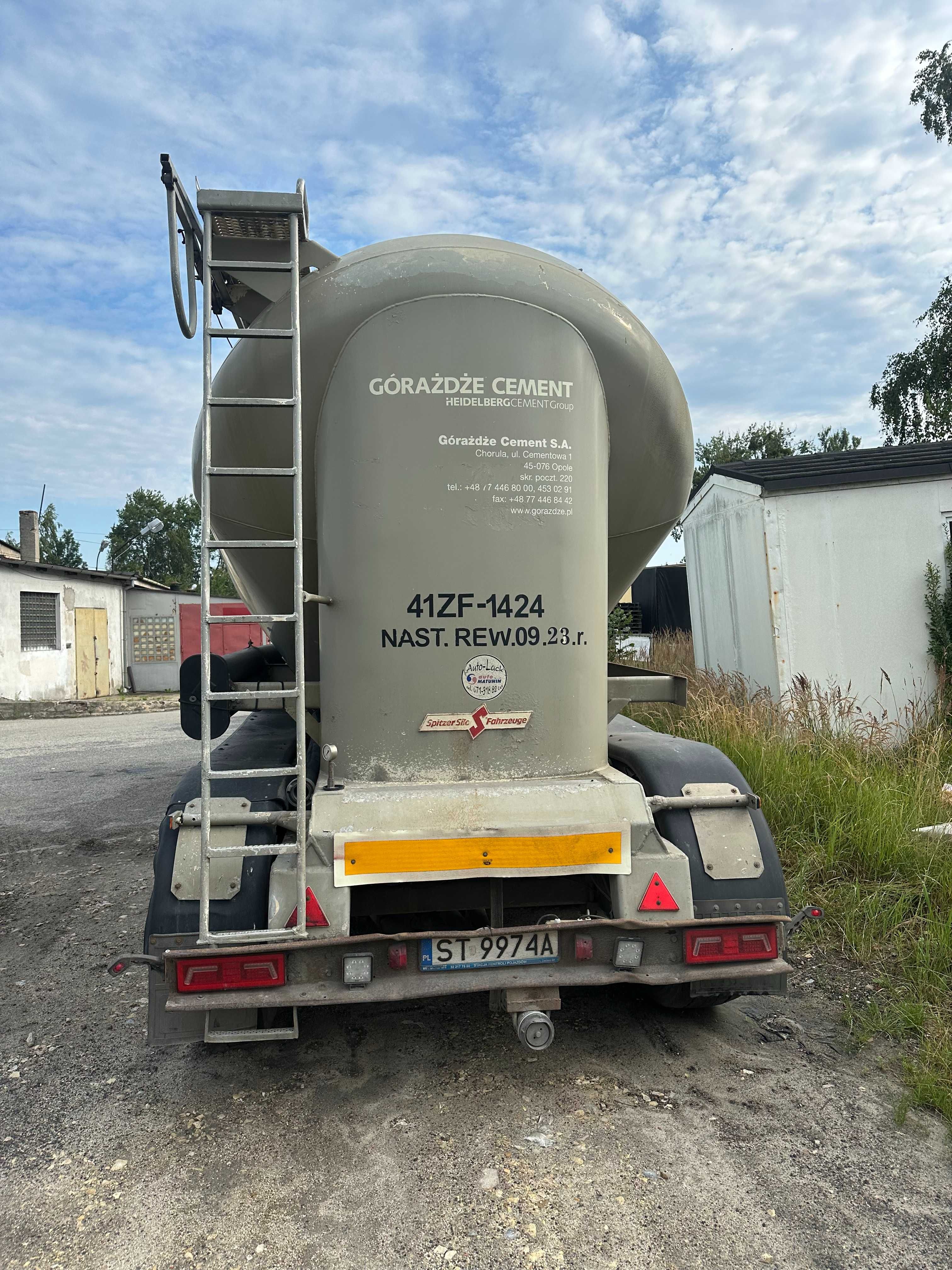 Cementonaczepa Spitzer 34m3