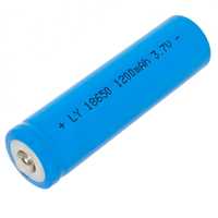 Акумулятор 18650 Li-Ion ICR18650 TipTop, 1200mAh, 3.7V, Blue Vipow (IC