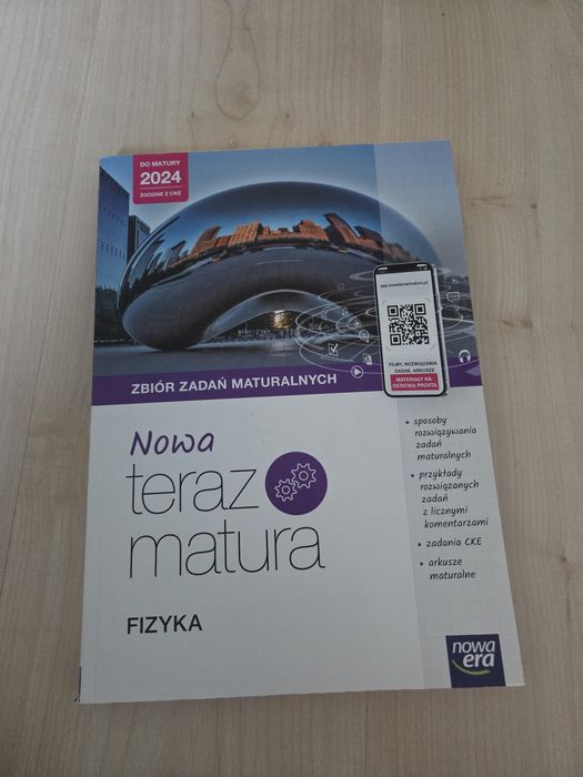 Nowa teraz msturs fizyka 2024 zbiór zadań maturalnych