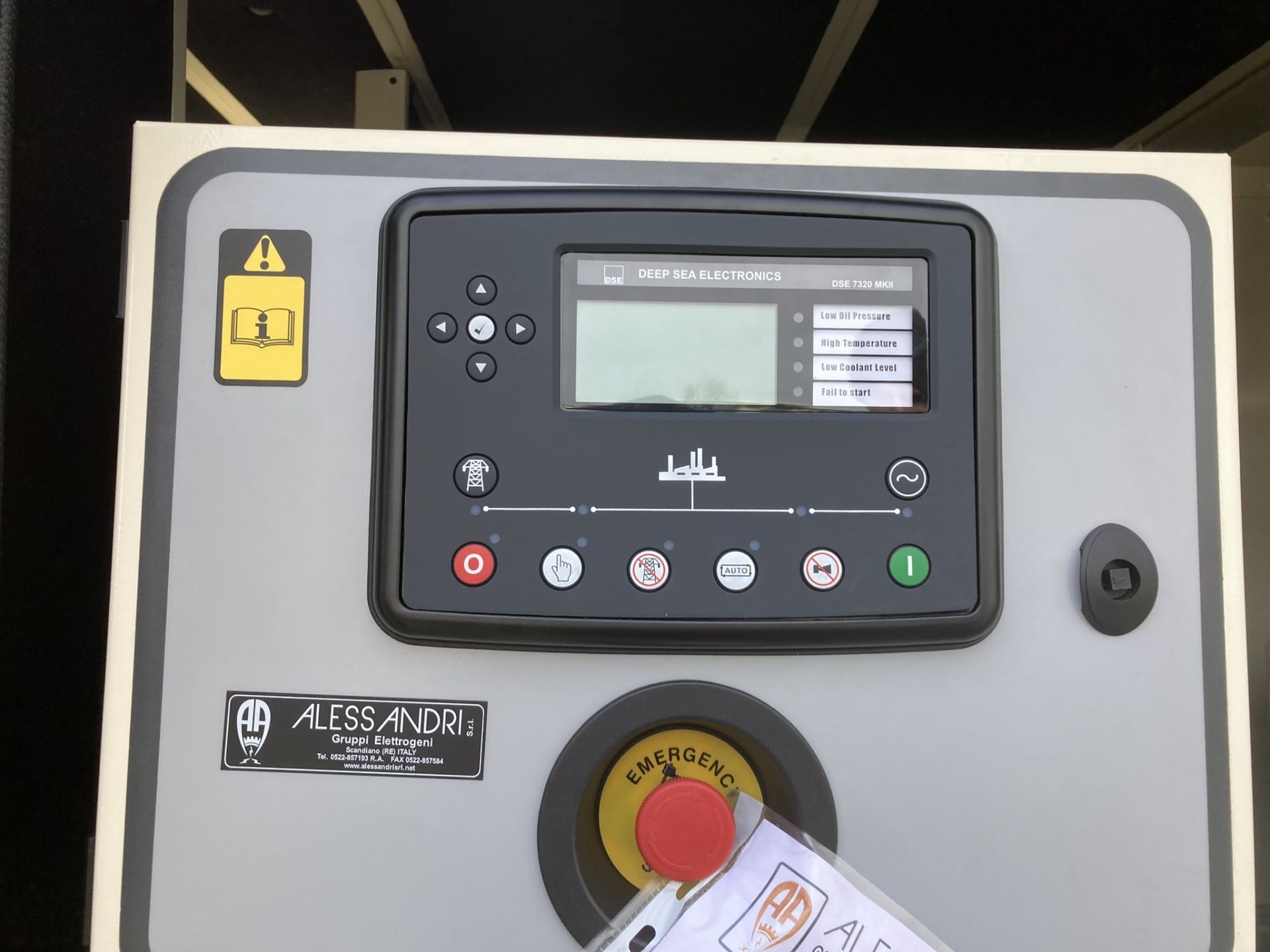 Генератор дизельний Alessandri 180 KVA 144 KWA двигун DOOSAN 144 килов