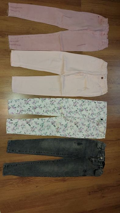 Spodnie skinny dżinsowe miękkie