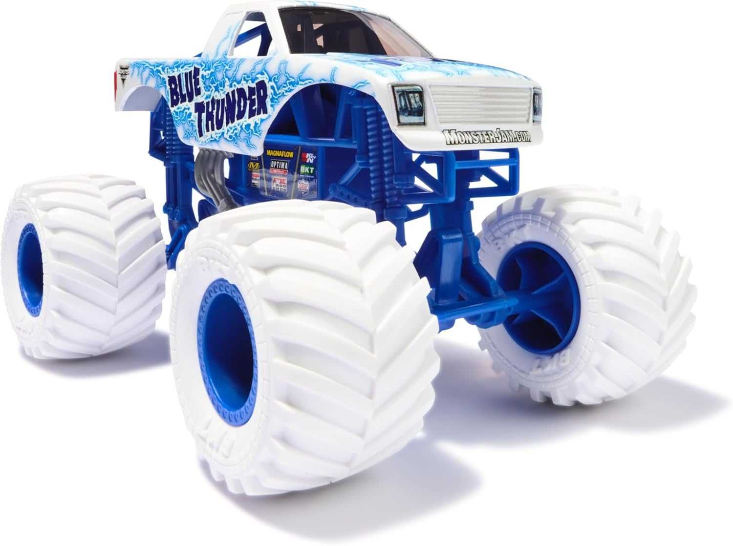 Оригінал Monster Jam Blue Thunder Монстр-трак 1:24 Синій грім, метал