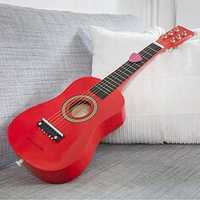 Gitara dla dzieci New Classic Toys czerwona