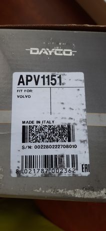 APV1151 Dayco Натяжной ролик, поликлиновой ремень