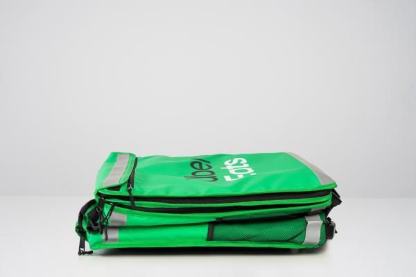 Mochila Cúbica Extensível Uber eats novo||bolt||glovo originais