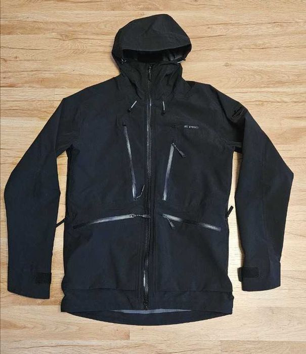 Мембранна чоловіча куртка Alpine Pro Dunac, S - Black