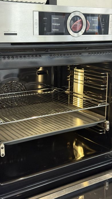 Вбудована духовка 3в1 з пароваркою та мікрохвильовкою Bosch HNG6764s6