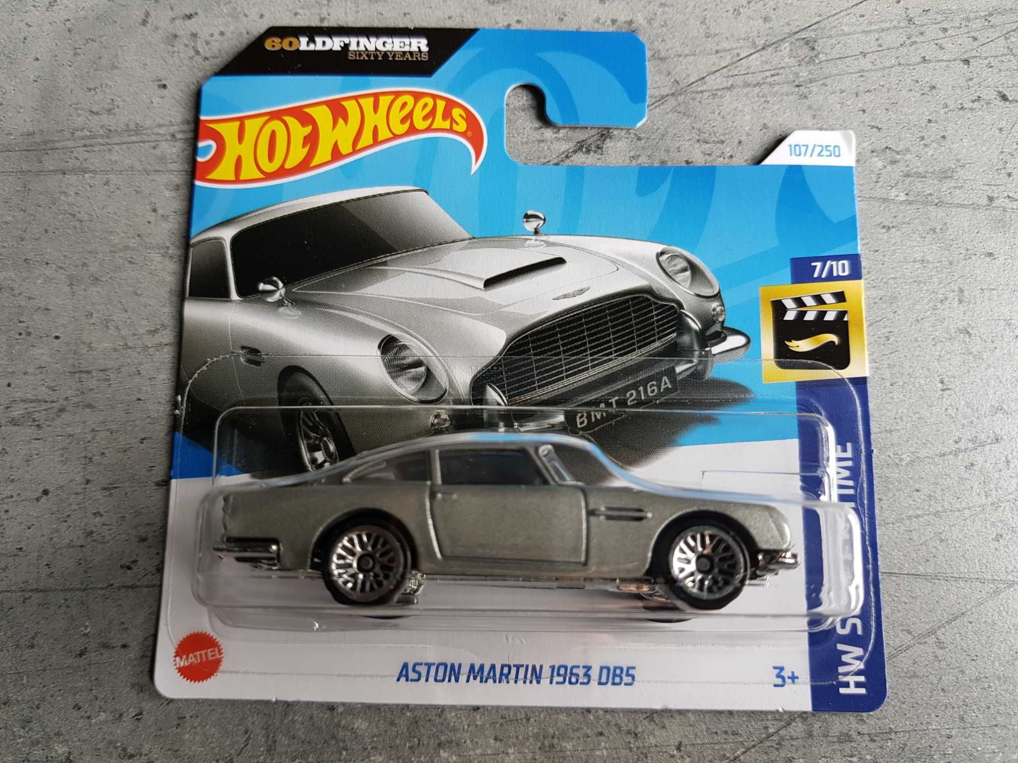 Hot Wheels Aston Martin DB5 1:64 HW Screen Time James Bond