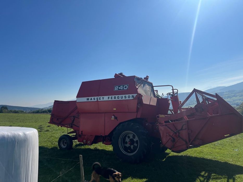 Sprzedam Kombajn Massey Ferguson MF 240 z sieczkarnią
