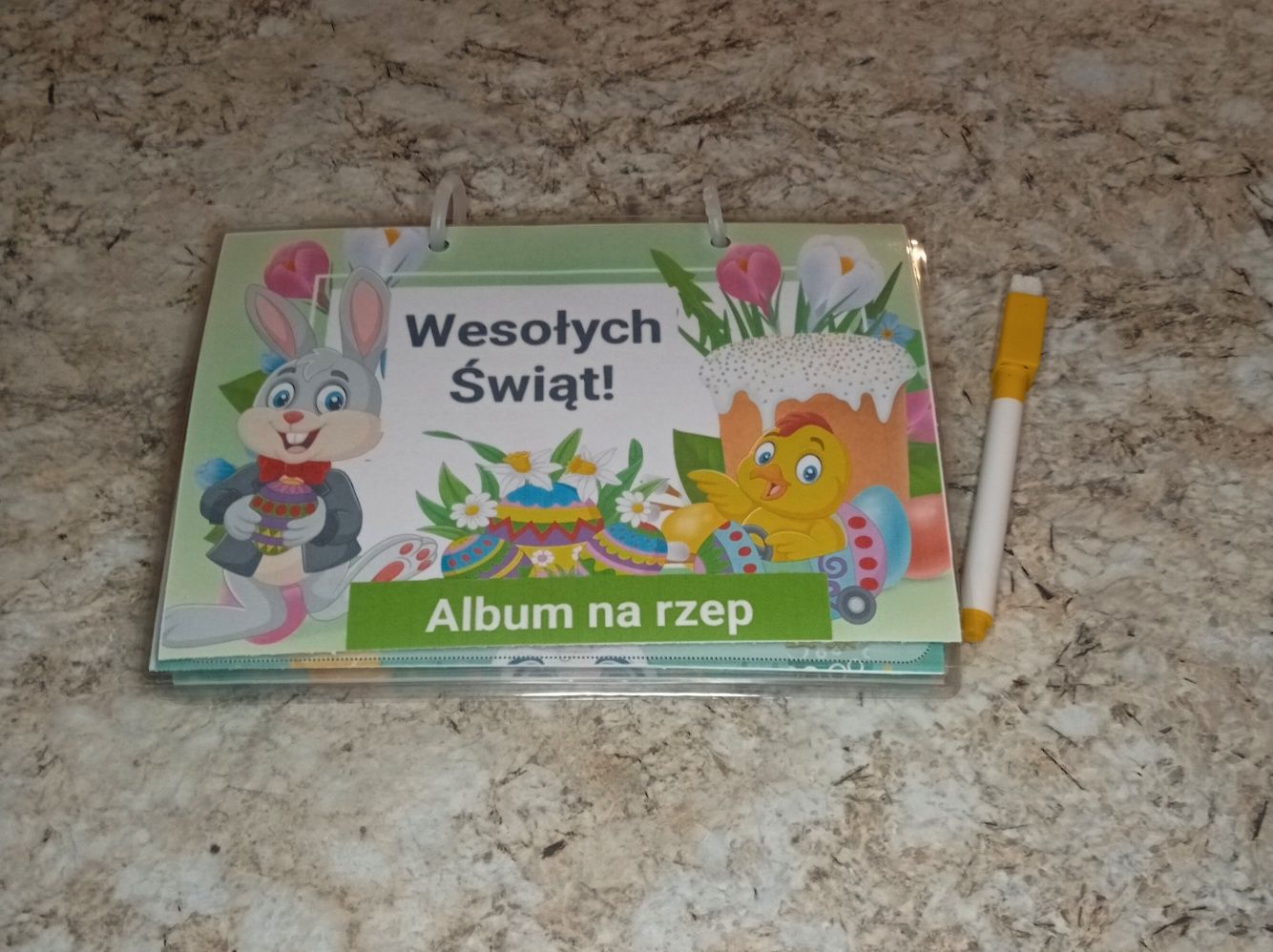 Album na rzepy "Wielkanoc"