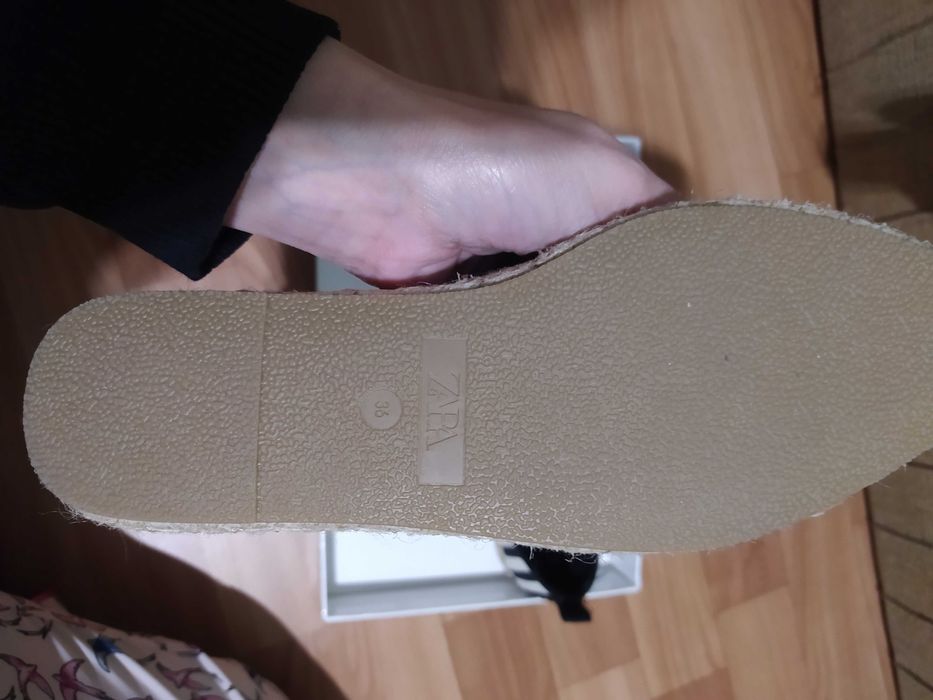 Еспадрильї Зара. 35,5-36pp