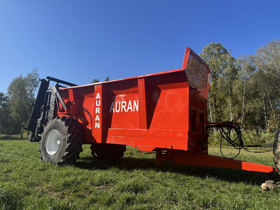 Rozrzutnik obornika pionowy AURAN 10t 12t 8t leboulch rolland gilotyna