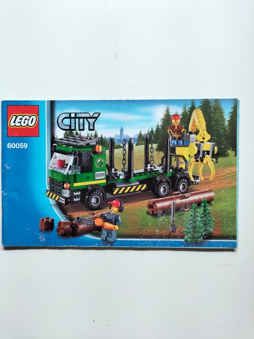 Lego City 60059 como novo