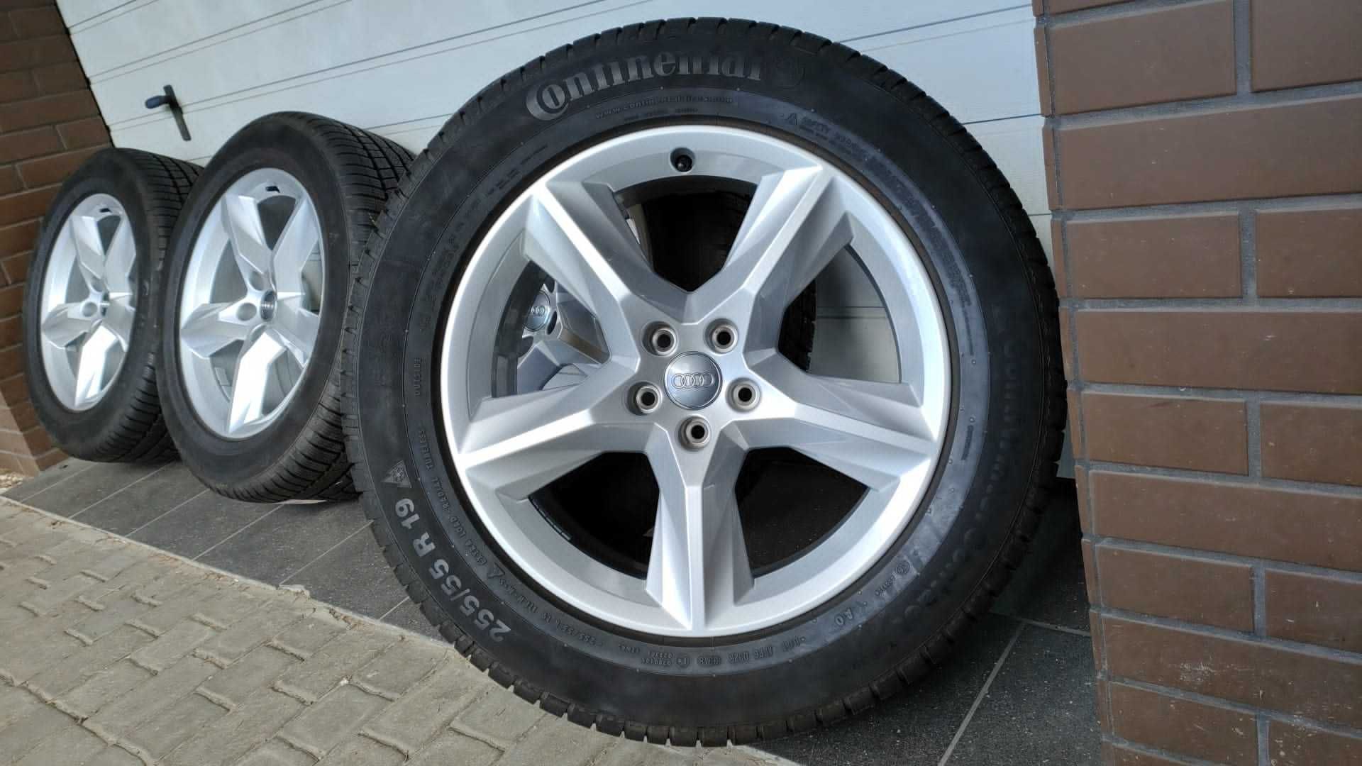 Koła Audi Q7 19'' 5x112 opony zimowe 255/55/19 Vw Touareg OL1050