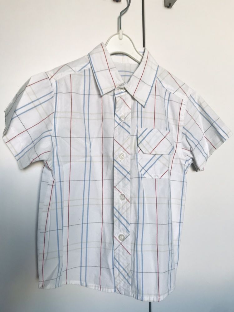 Camisa quadrados (18-24 meses)