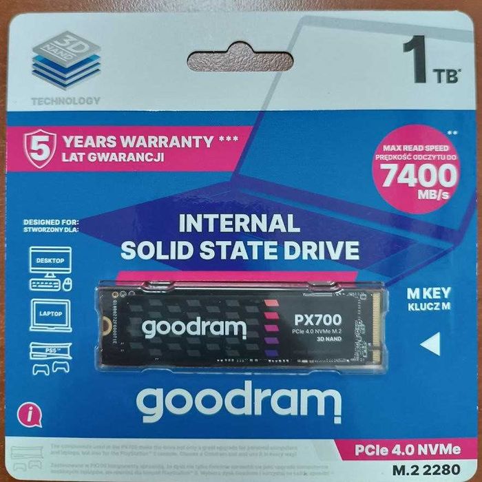 SSD накопичувач GoodRAM PX700 1 TB