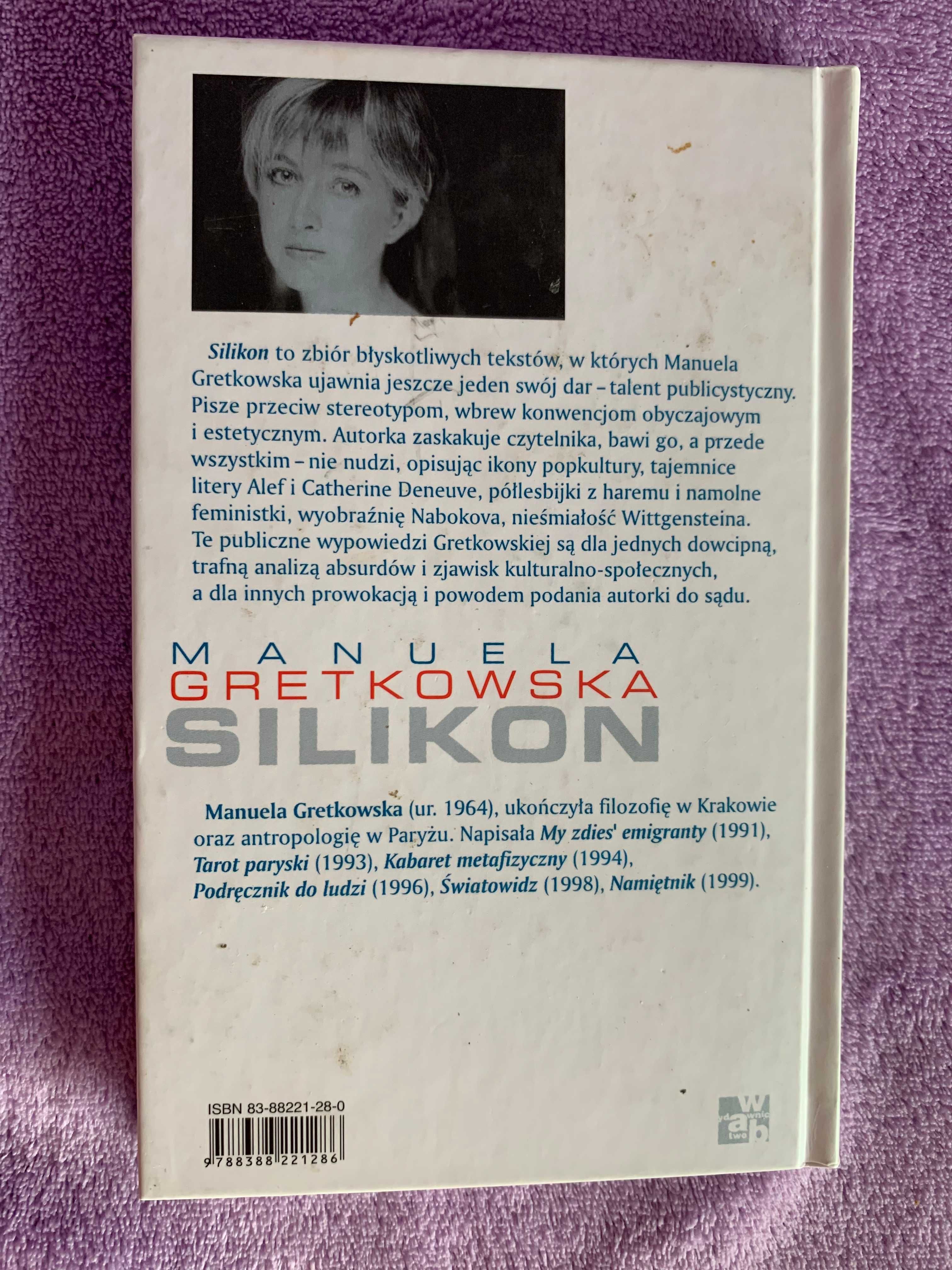 Książka "Silikon" Manuela Gretkowska