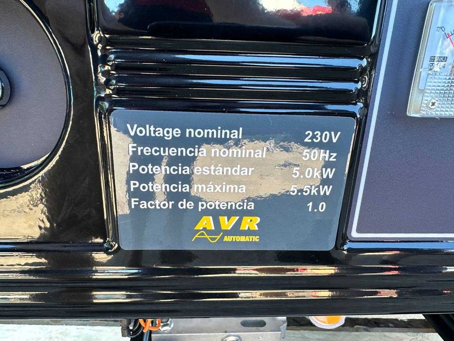 Генератор Loncin 6500 DC (AVR) - 5,5 кВт, мідь, доставка, самовивіз