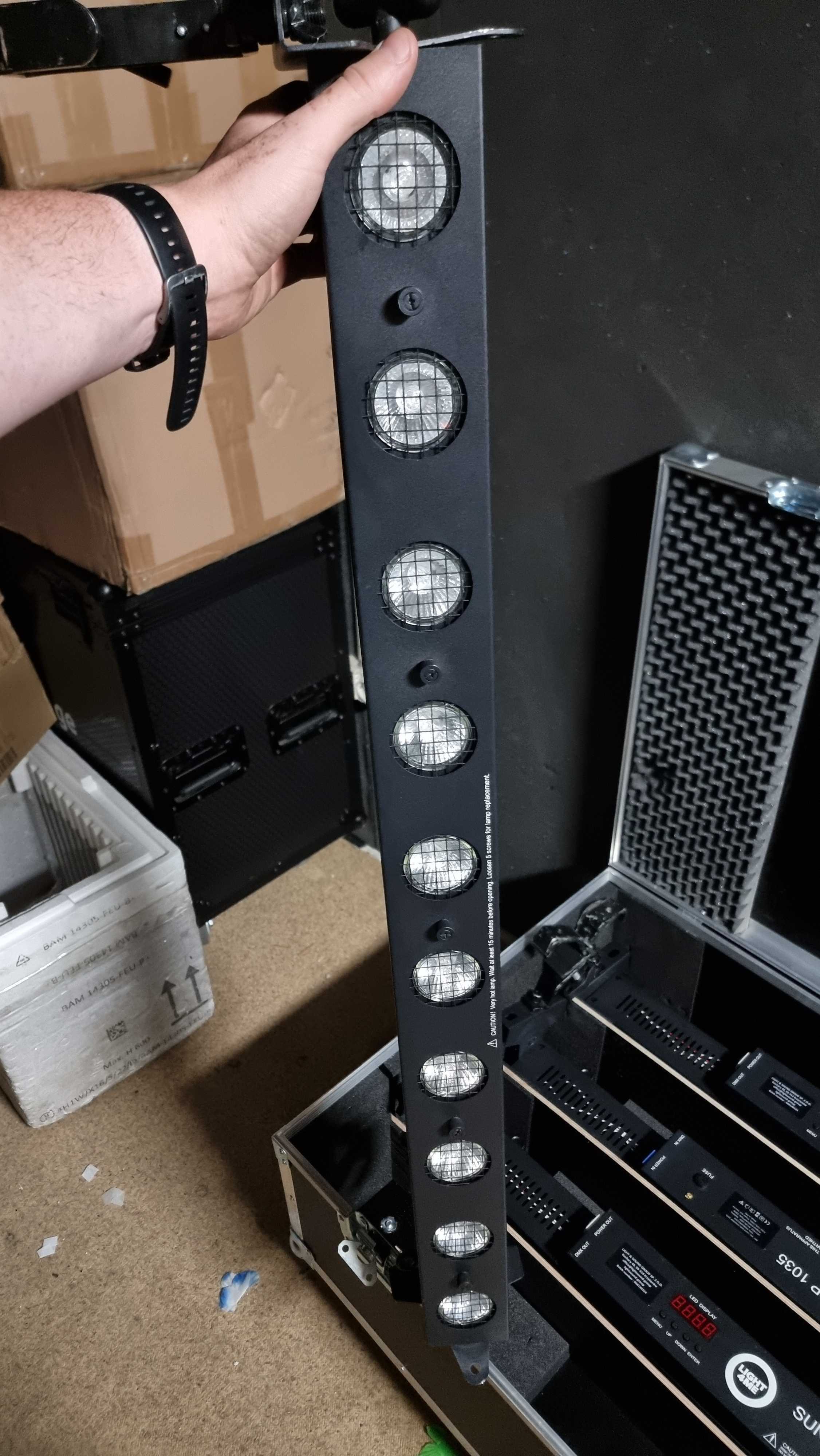 4 x LIGHT4ME SUNSTRIP 1035 + Haki + Case na kołach