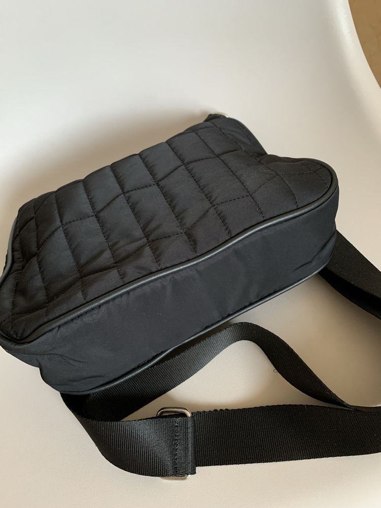 Сумка сумочка стеганная черная стильная