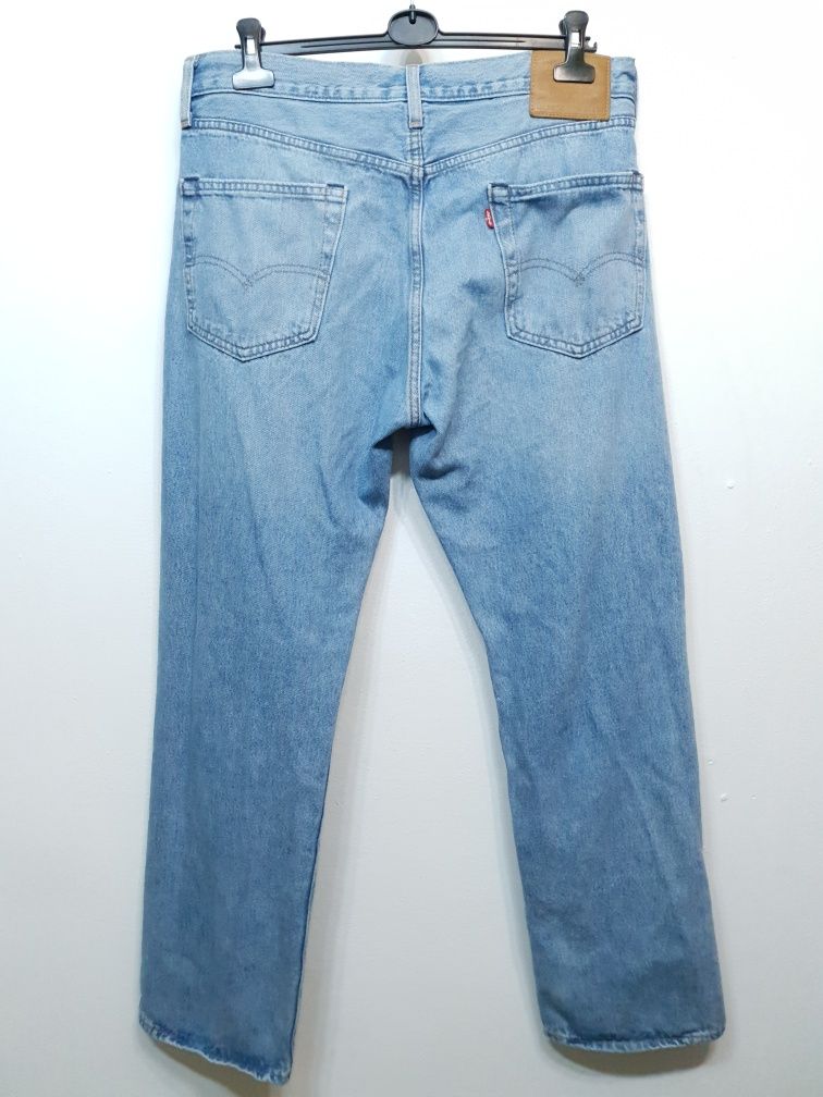 Spodnie jeansowe Levis Lot 551 Z W34 L32 L bawełna konopie