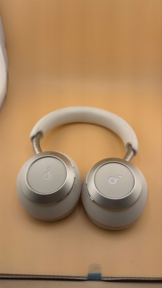 BIAŁE Słuchawki Bezprzewodowe Nauszne Soundcore Space One Bluetooth