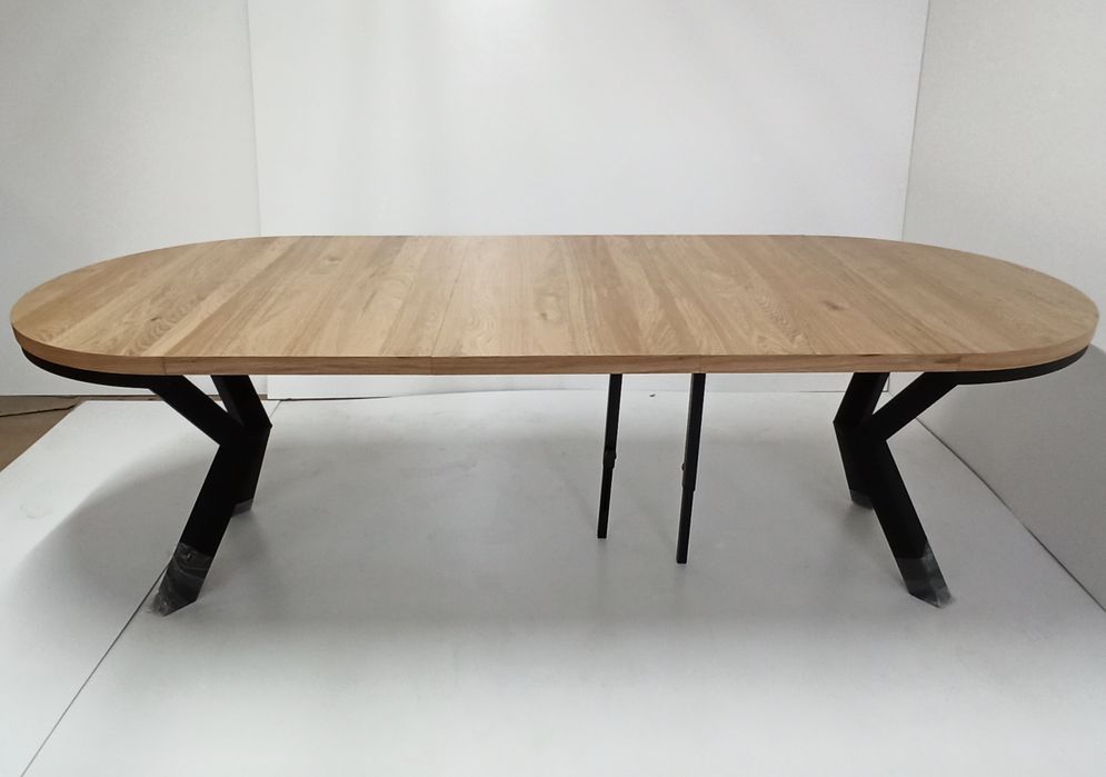 Stół okrągły rozkładany