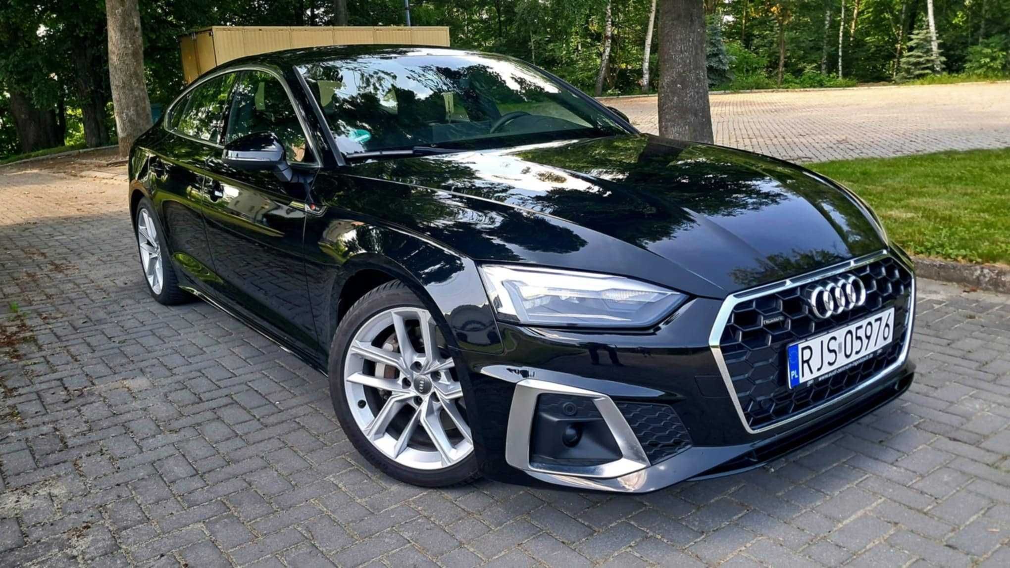 Audi a5 2.0 TFSI o mocy 260km z napędem quattro s line