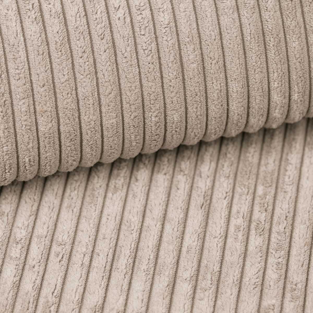 Seria PREMIUM - sztruksowe legowisko HUGO (80x60 cm, Beż)