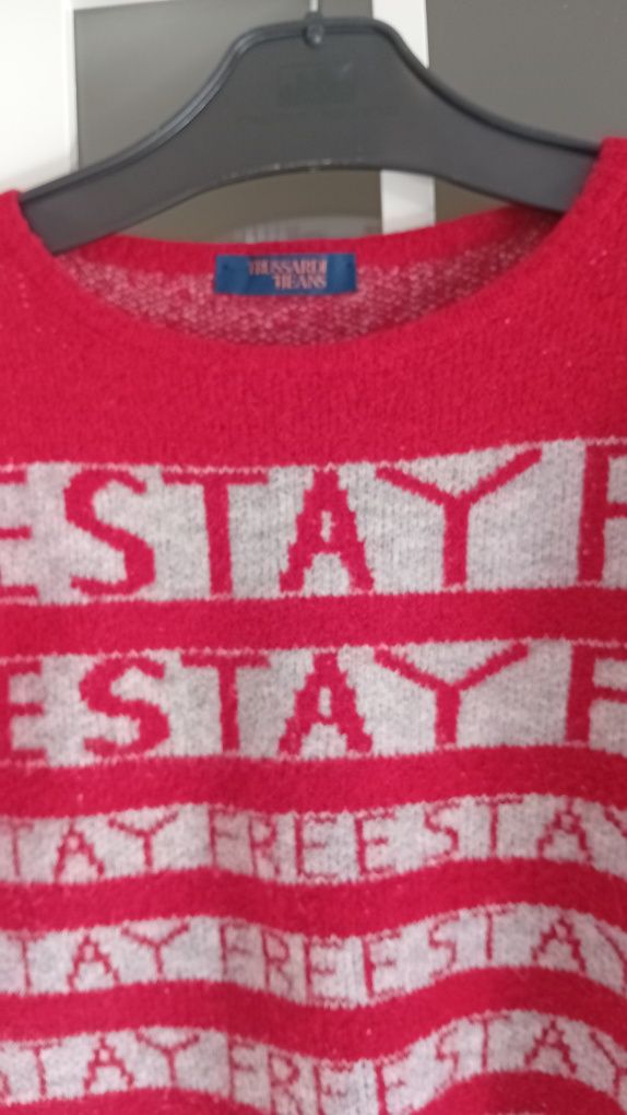 Trussardi sweter sweterek oversize