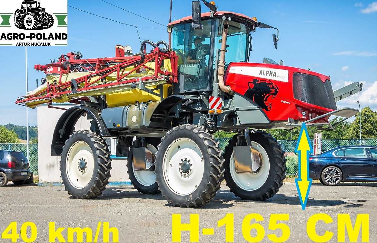 Обприскувач HARDI 4100 EVO - 165 см - 40 км/г - 1473 м/г - 24 м - 2015