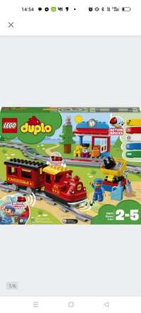 Nowe LEGO Duplo pociąg parowy