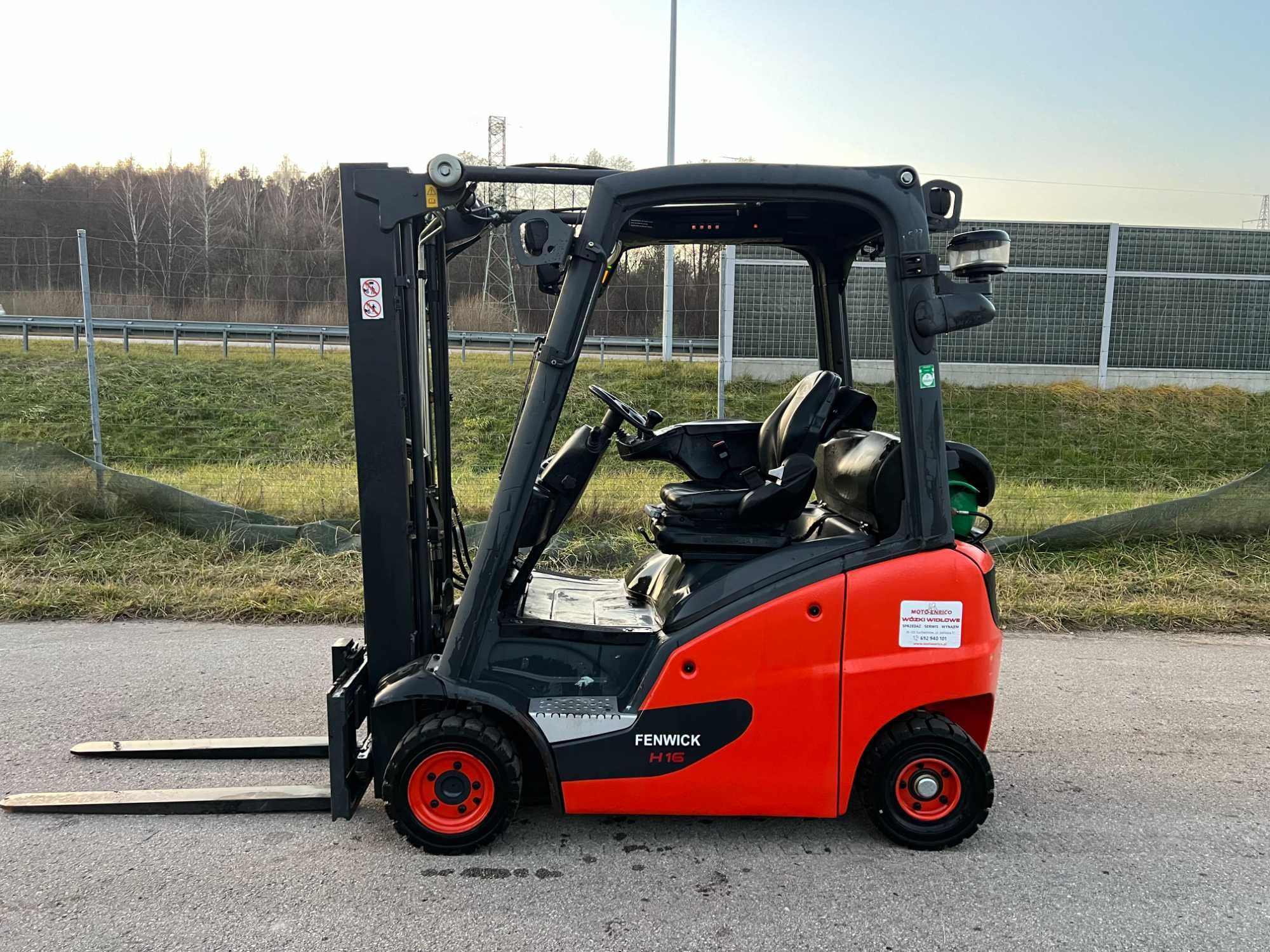 Wózek Widłowy Linde H16T-01 2017 Rok Wolny Skok Przesuw Boczny