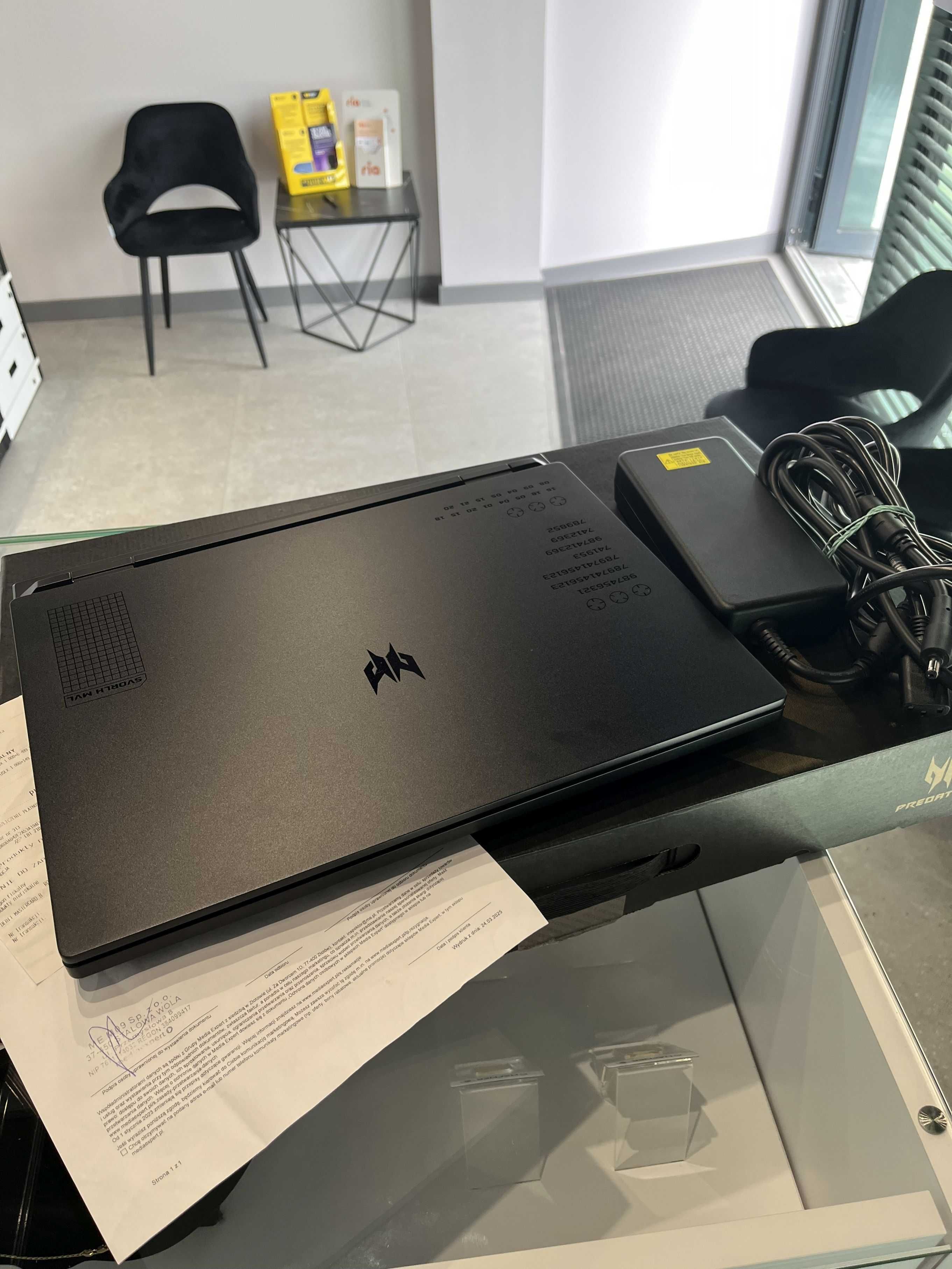 Laptop Acer Predator Helios Neo 16 - JAK NOWY - GWARANCJA