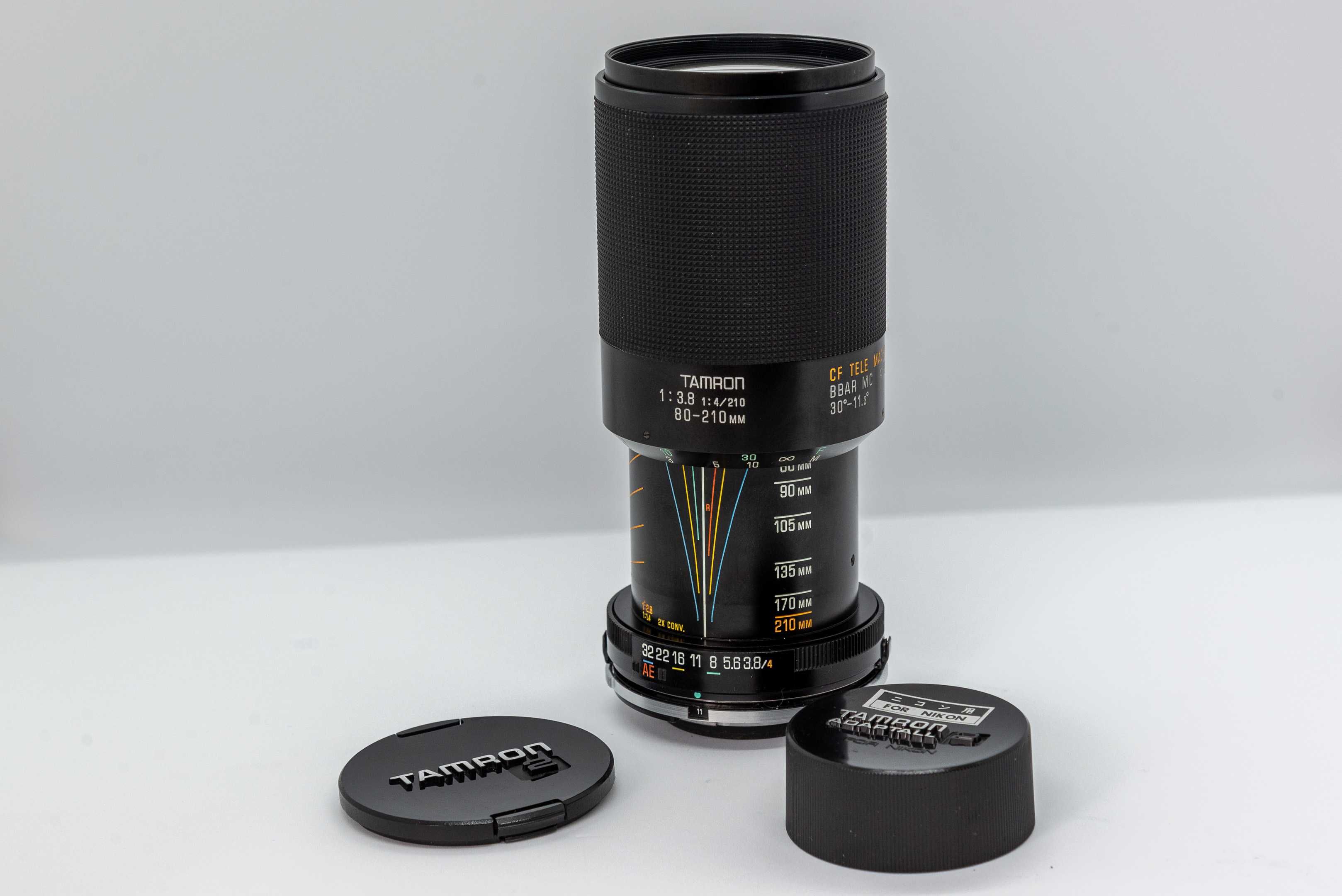 Tamron 80-210mm F/3.8-4.0 Tele-macro BBAR AIS Montagem Nikon