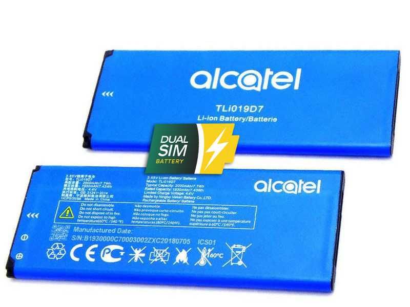 Нова батарея акумулятор TLi019D7 для Alcatel 5033 та Telstra Essential