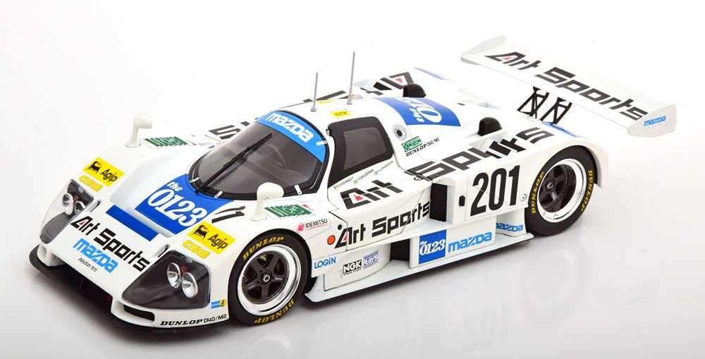 1:18 CMR Mazda 787B #201 24h LeMans 1990 Johansson/Kennedy/Dieudonne