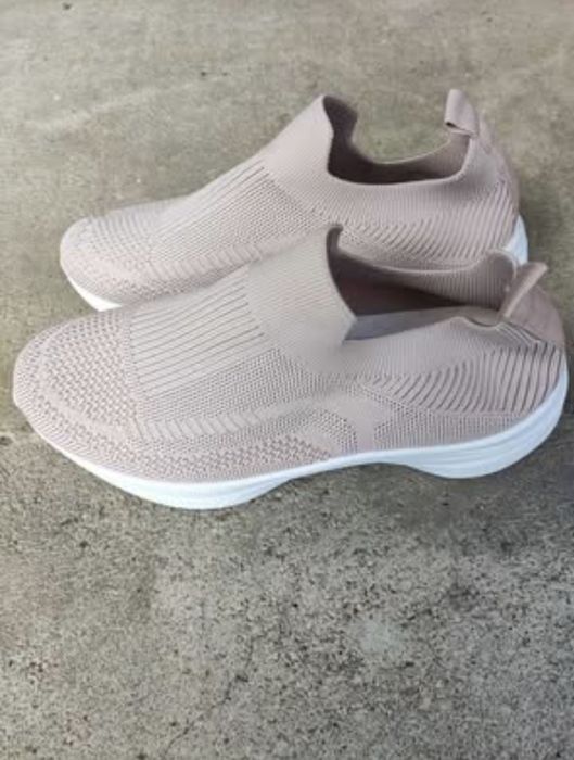 Sapatilhas slip-on bege