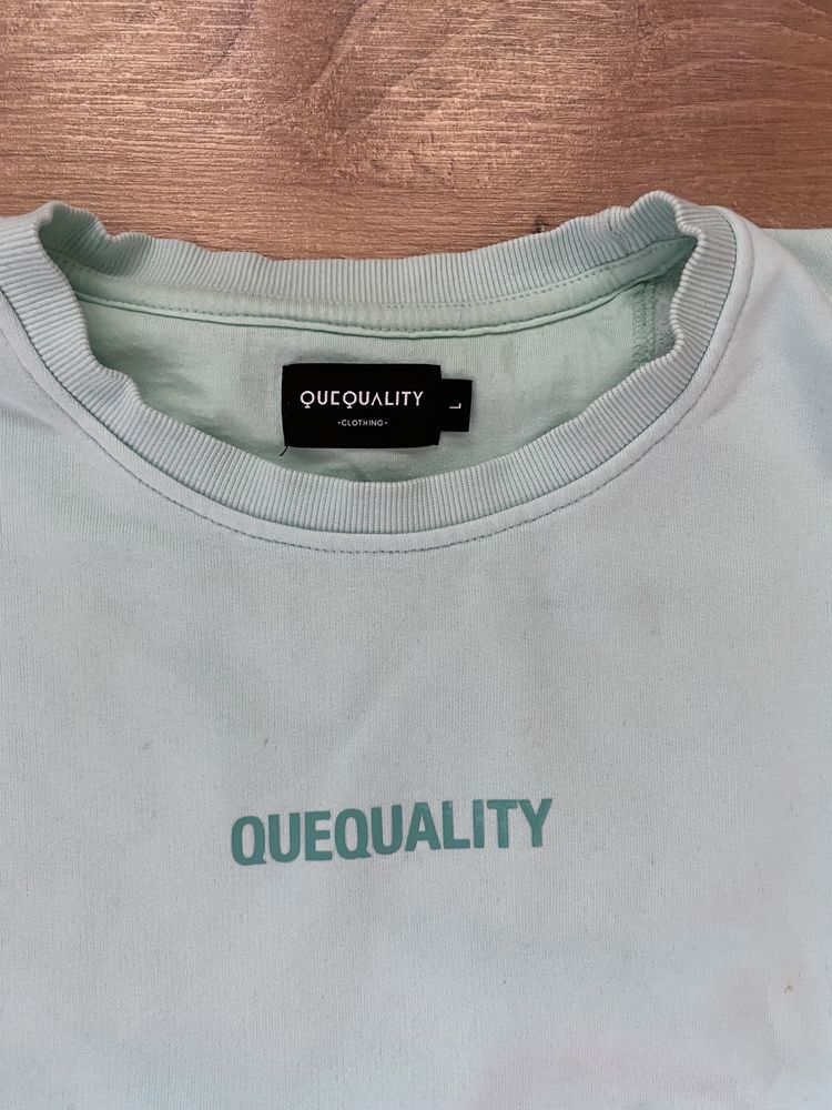 Bluza quequality crewneck tokyo miętowa