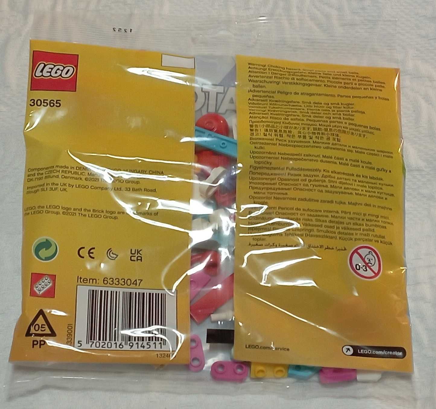 lego polybag creator  30565 birthday clown selado